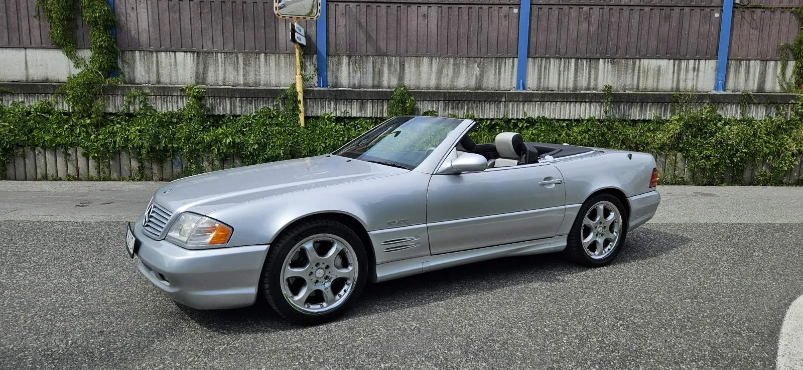 2002 Mercedes-Benz SL 500 Silver Arrow
